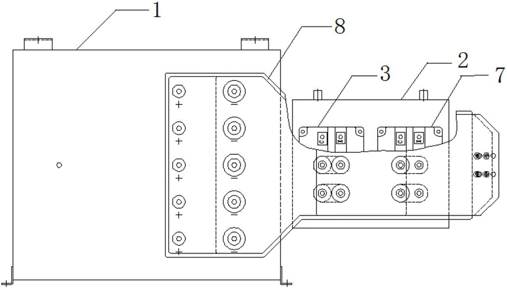 High-voltage sub-module based on MMC circuit topology