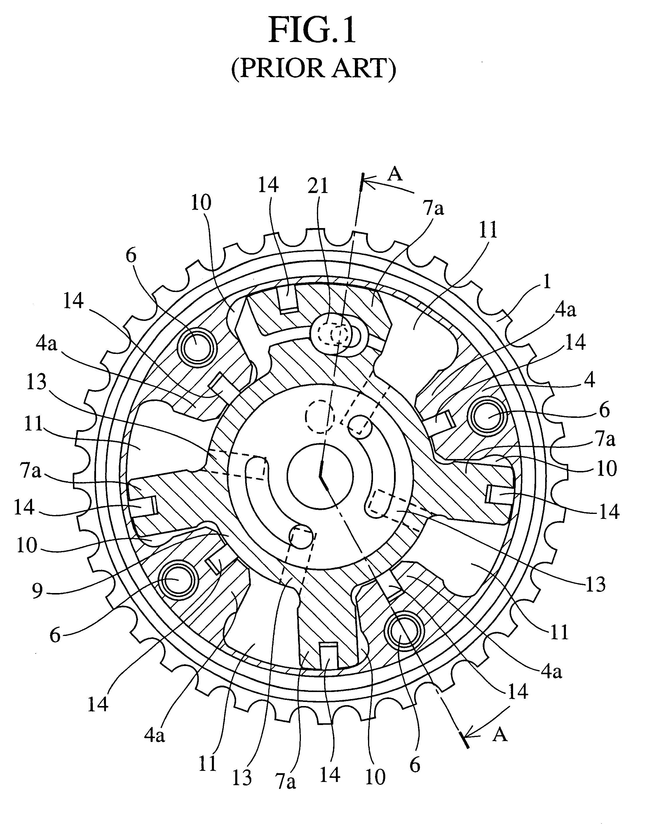 Valve timing control device