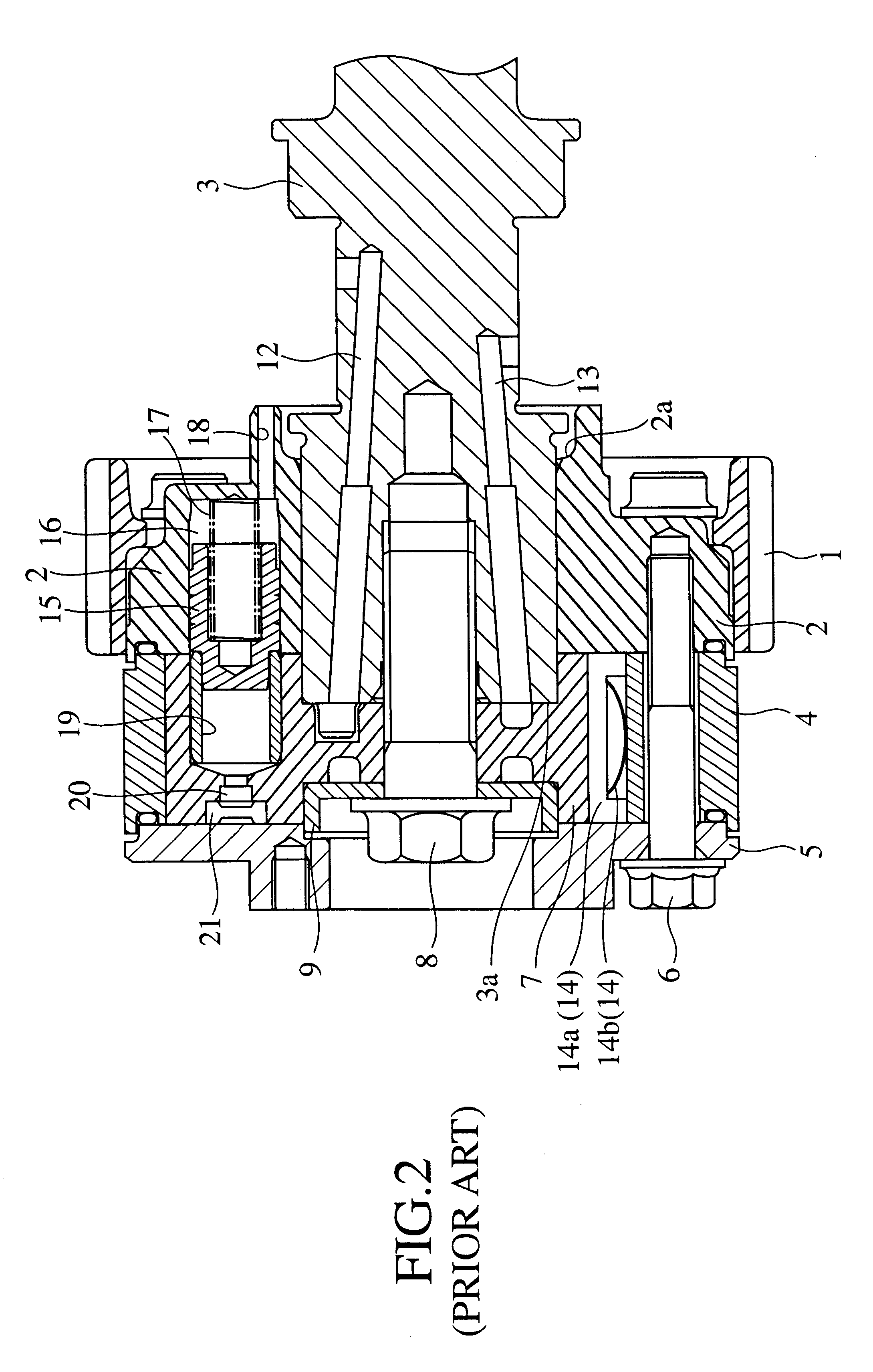 Valve timing control device