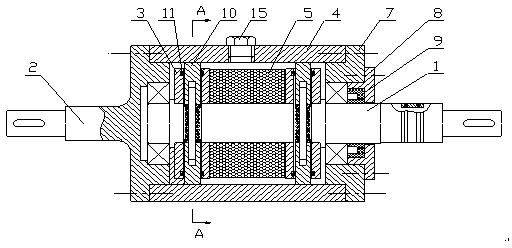 Wedge-shaped extrusion soft start device based on magnetorheological fluid and shape memory alloy