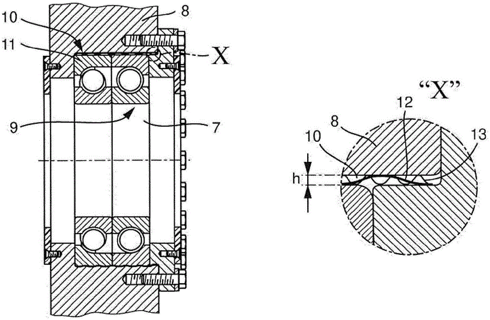 Bearing units with back-up bearings especially for supporting rapidly rotating shafts of compressors