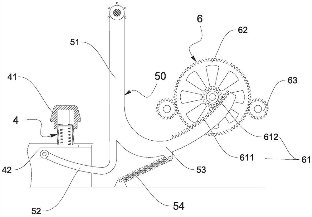 Efficient stirring mechanism, and environment-friendly pedestal pan using same