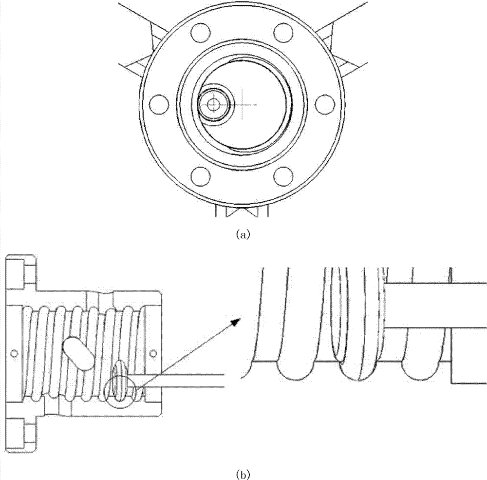 Non-contact automatic tool setting module and non-contact automatic tool setting method for internal thread groove of nut