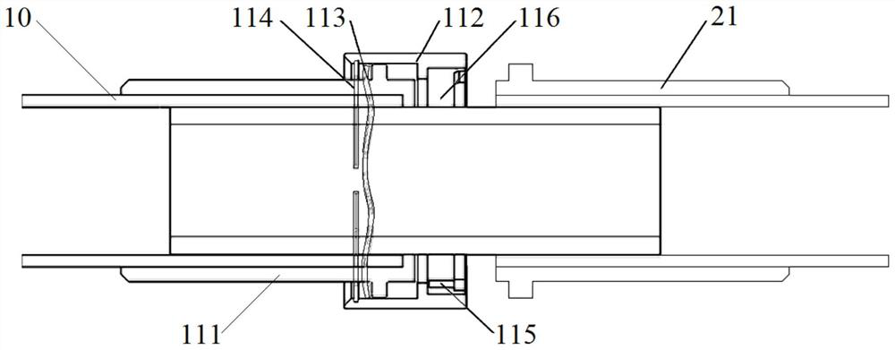 Unmanned aerial vehicle rope hook recovery system and cross beam thereof