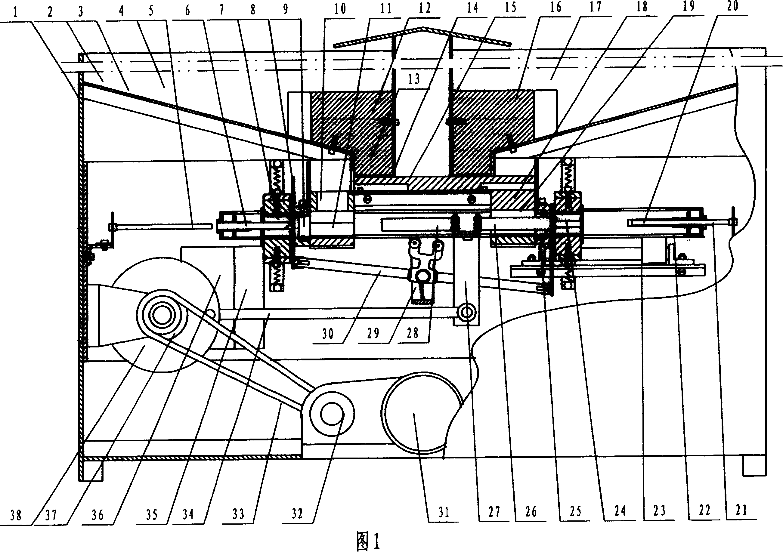 Automatic green date pitting machine and automatic green date slotting and pitting machine