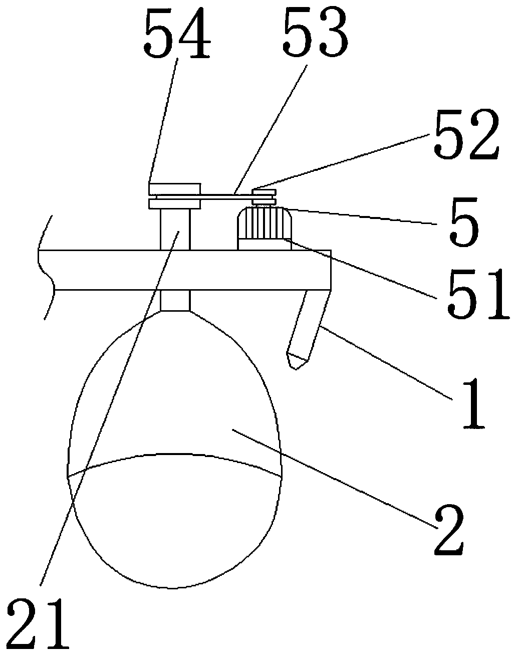 Environment-friendly monitoring frame with cleaning function