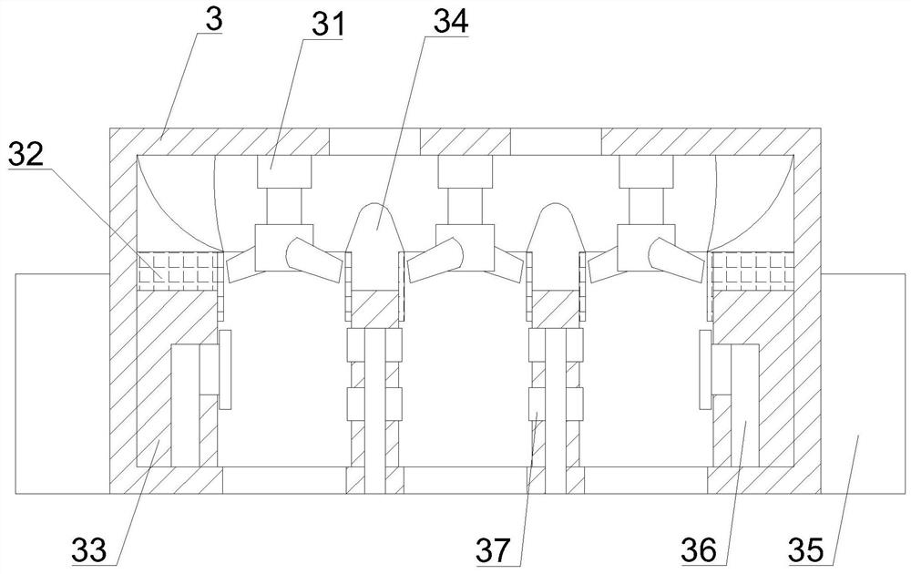 Industrial solid waste degradation device for geopolymer-based foam light soil production