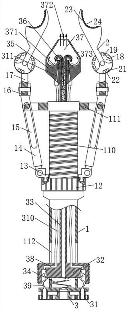 Anus cleaning device for department of pediatrics