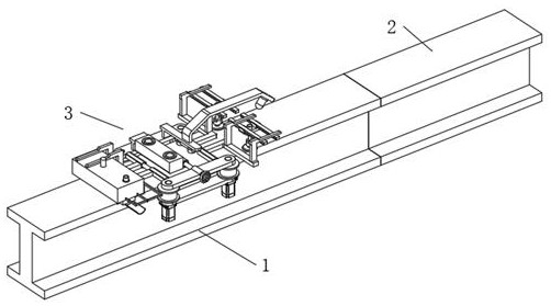 Ship steel structure polishing device