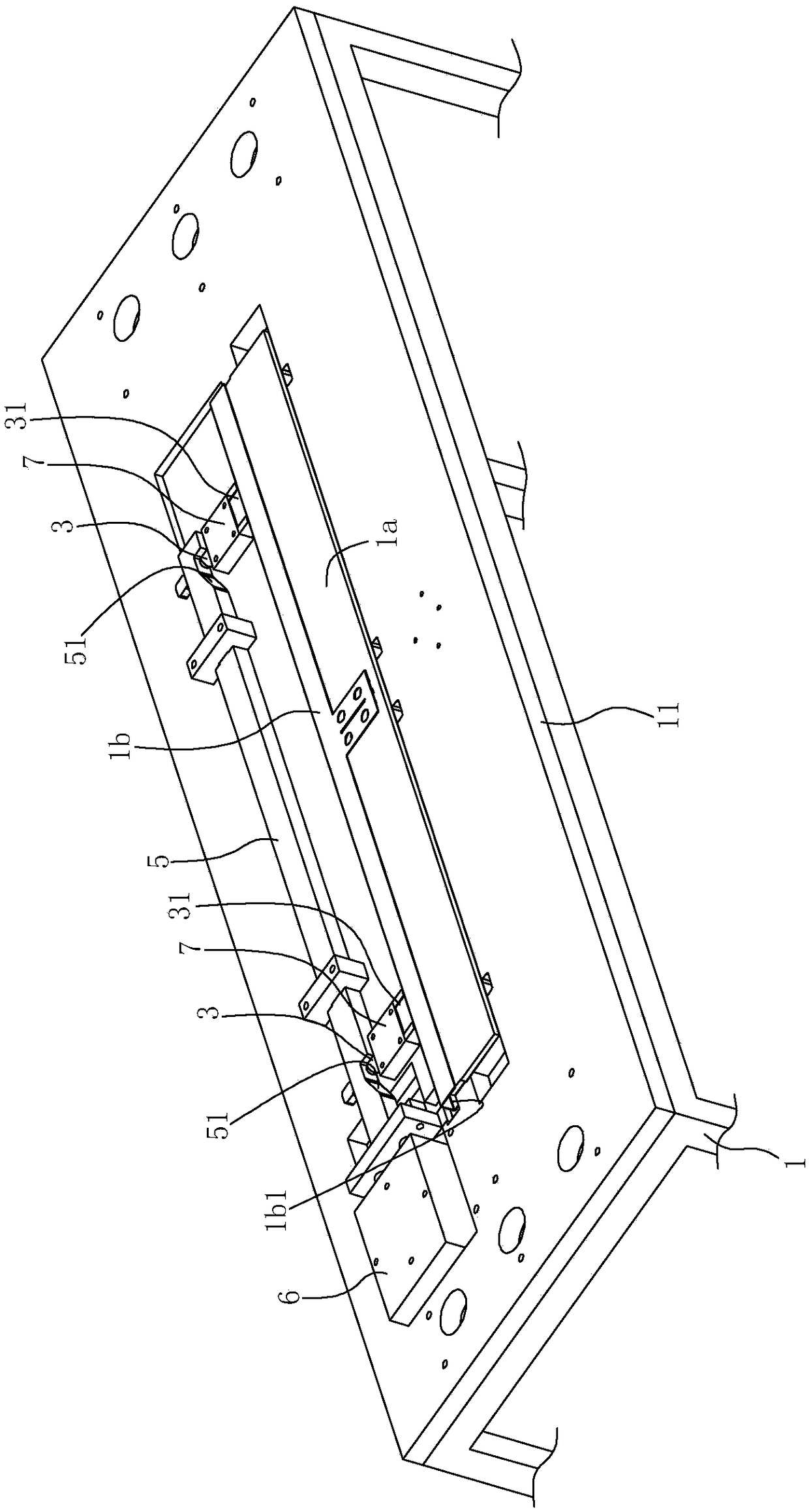 Bonding equipment for bonding trim strips on glass panels