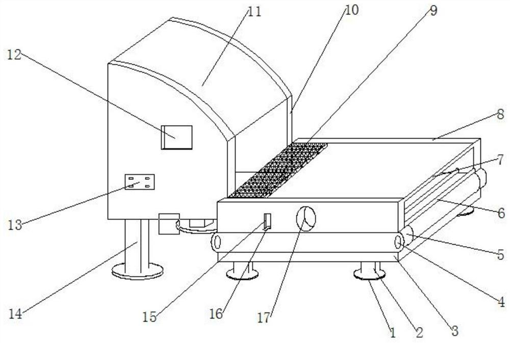 Material conveying device