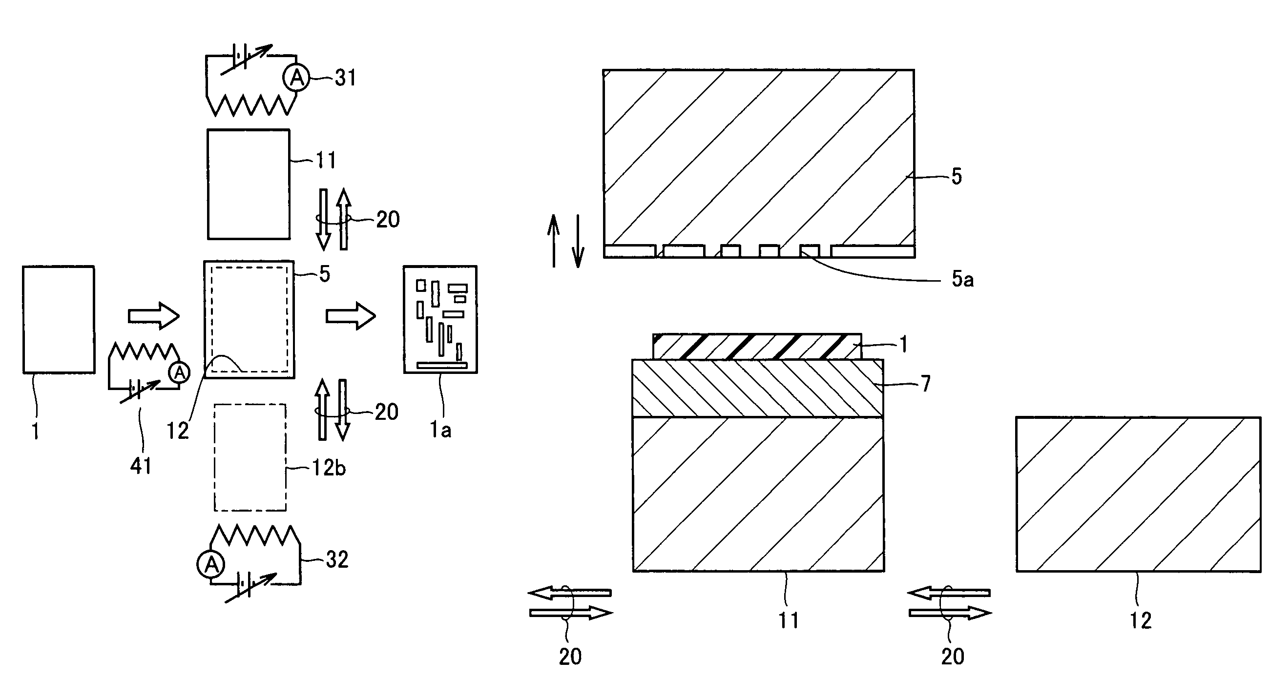 Processing method of fine structure and processing equipment for fine structure