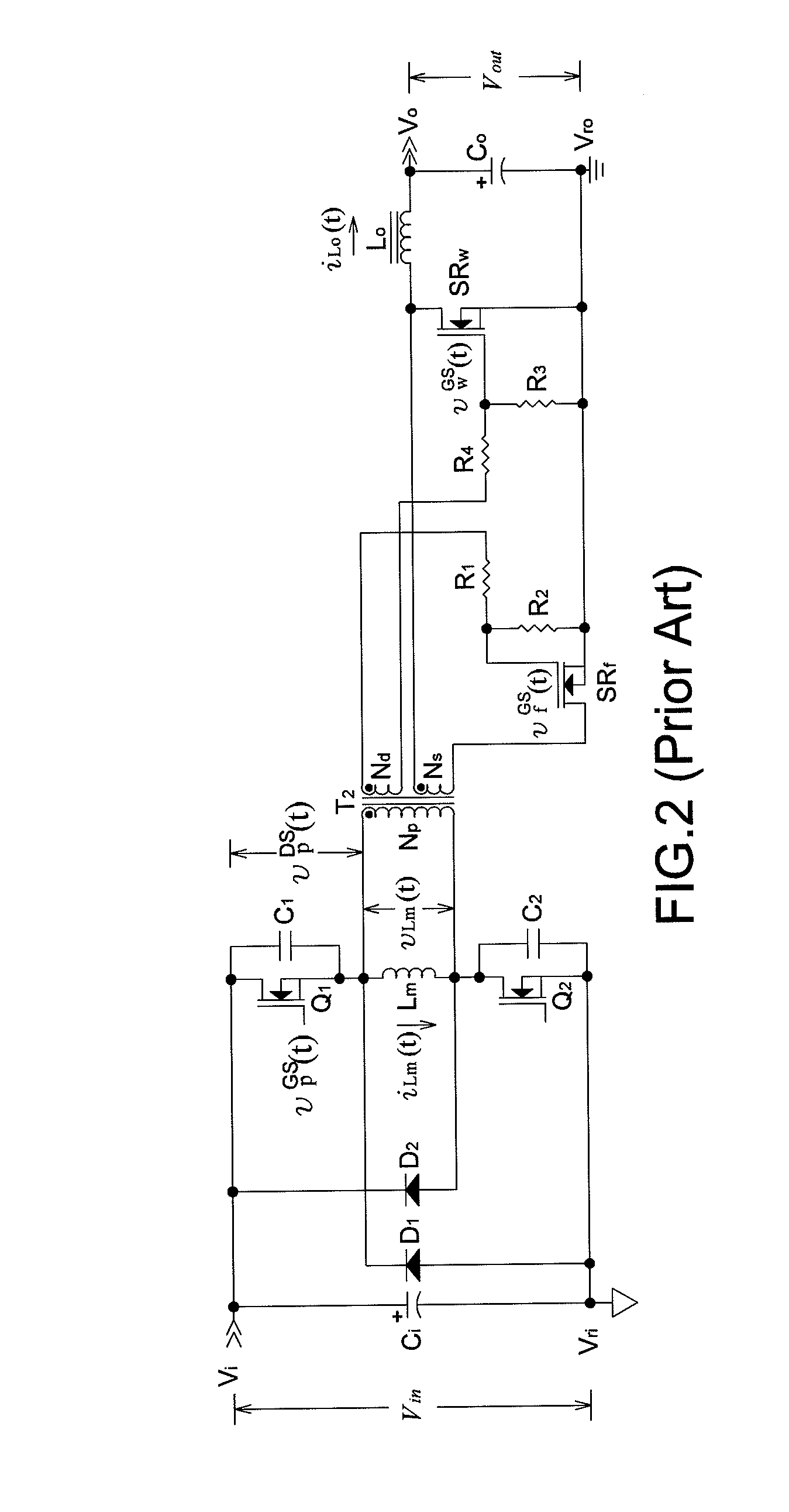 Forward converter with secondary side post-regulation and zero voltage switching