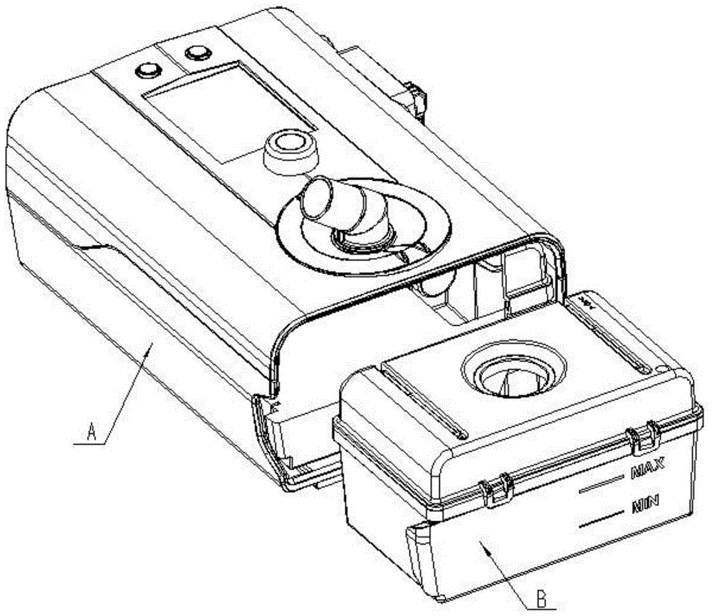 A portable ventilator