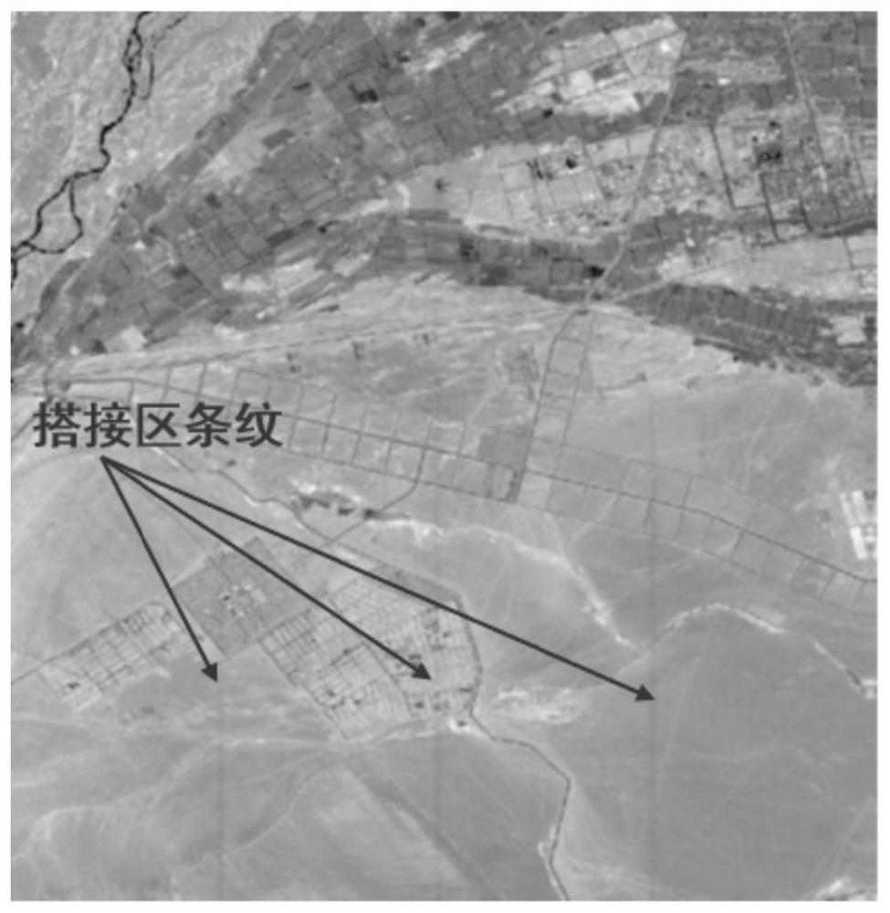 Optical remote sensing satellite relative radiation correction method based on statistical sample weighting