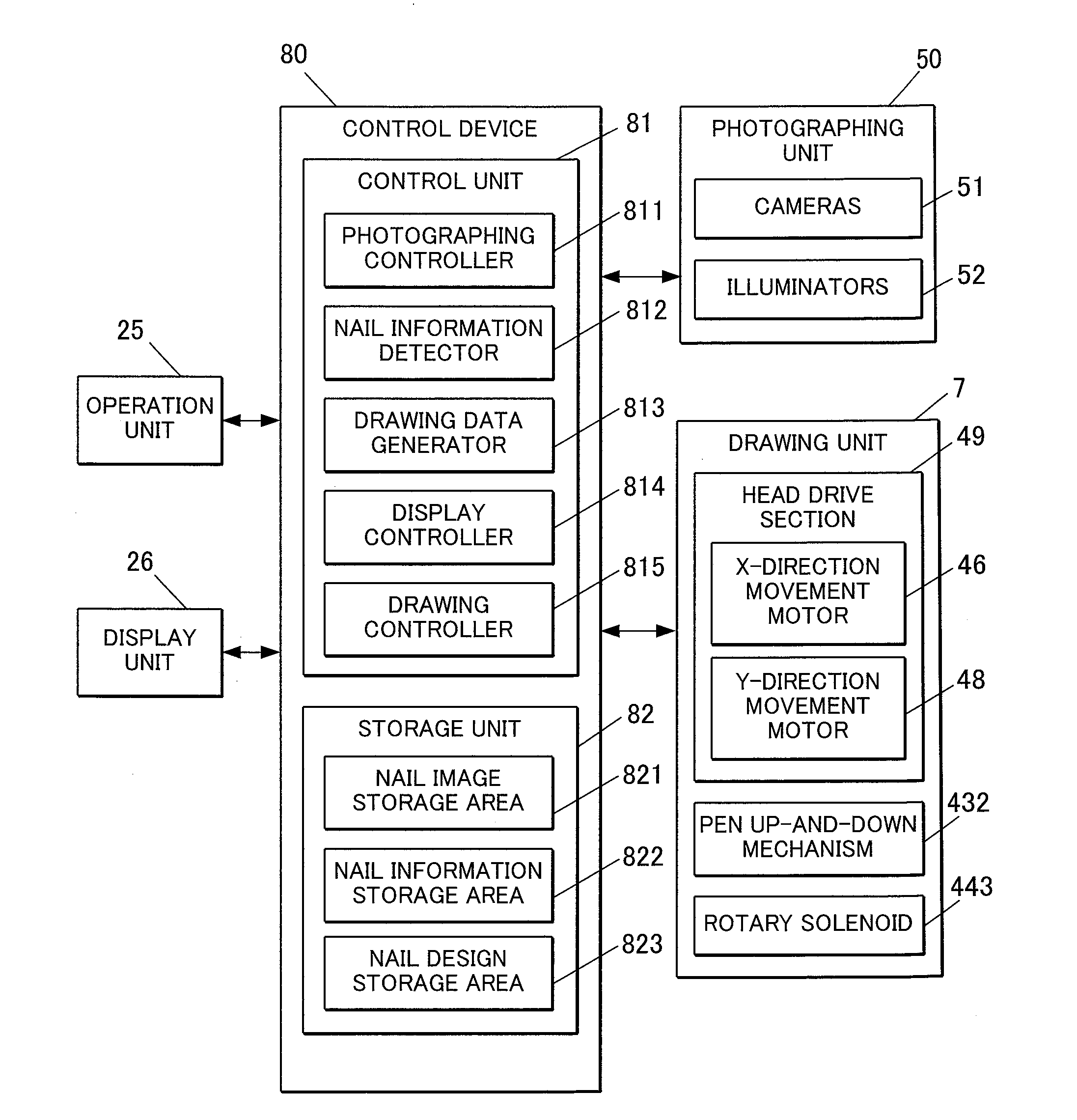 Drawing apparatus and control method for drawing with drawing apparatus