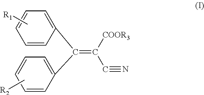 Topical Compositions Comprising An Alkoxylated Diphenylacrylate Compound And An Organic Nonionic Emulsifier