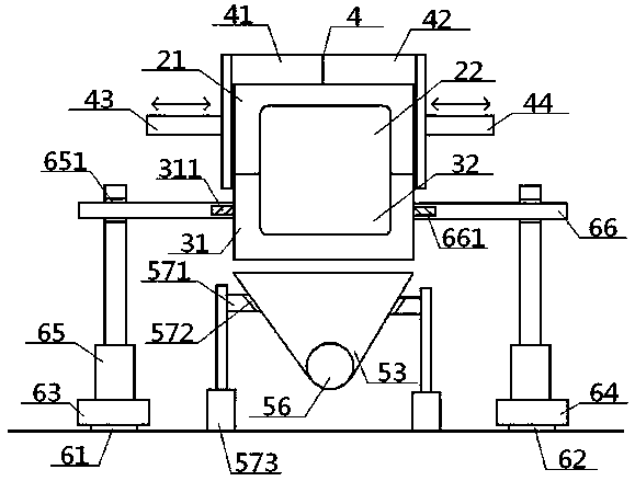 A linear straight-track production system for textiles