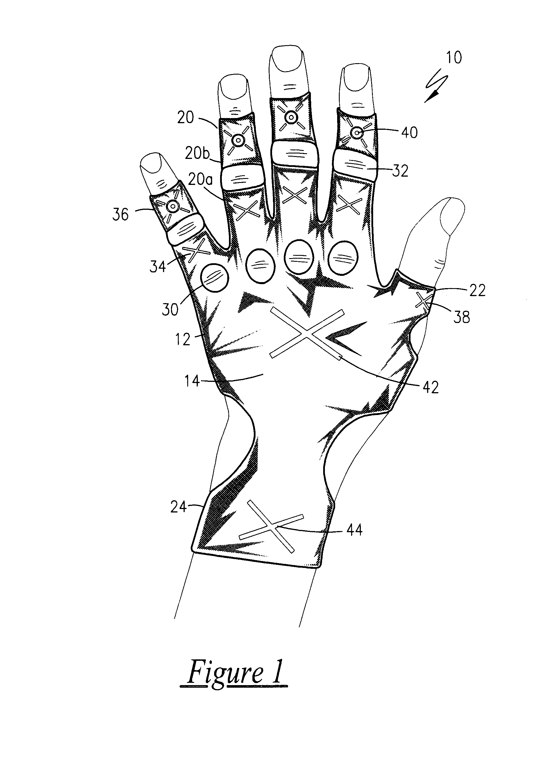 Musical instrument practice glove