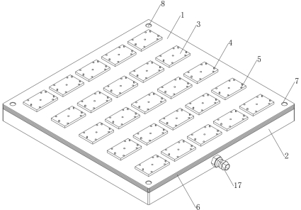 Low-pressure-difference steady-state vacuum chuck based on stepped conical flow channel