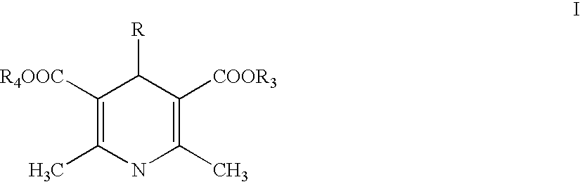 1,4-dihydropyridine derivative with a guaiacoxypropanolamine and/or phenoxypropanolamine moiety