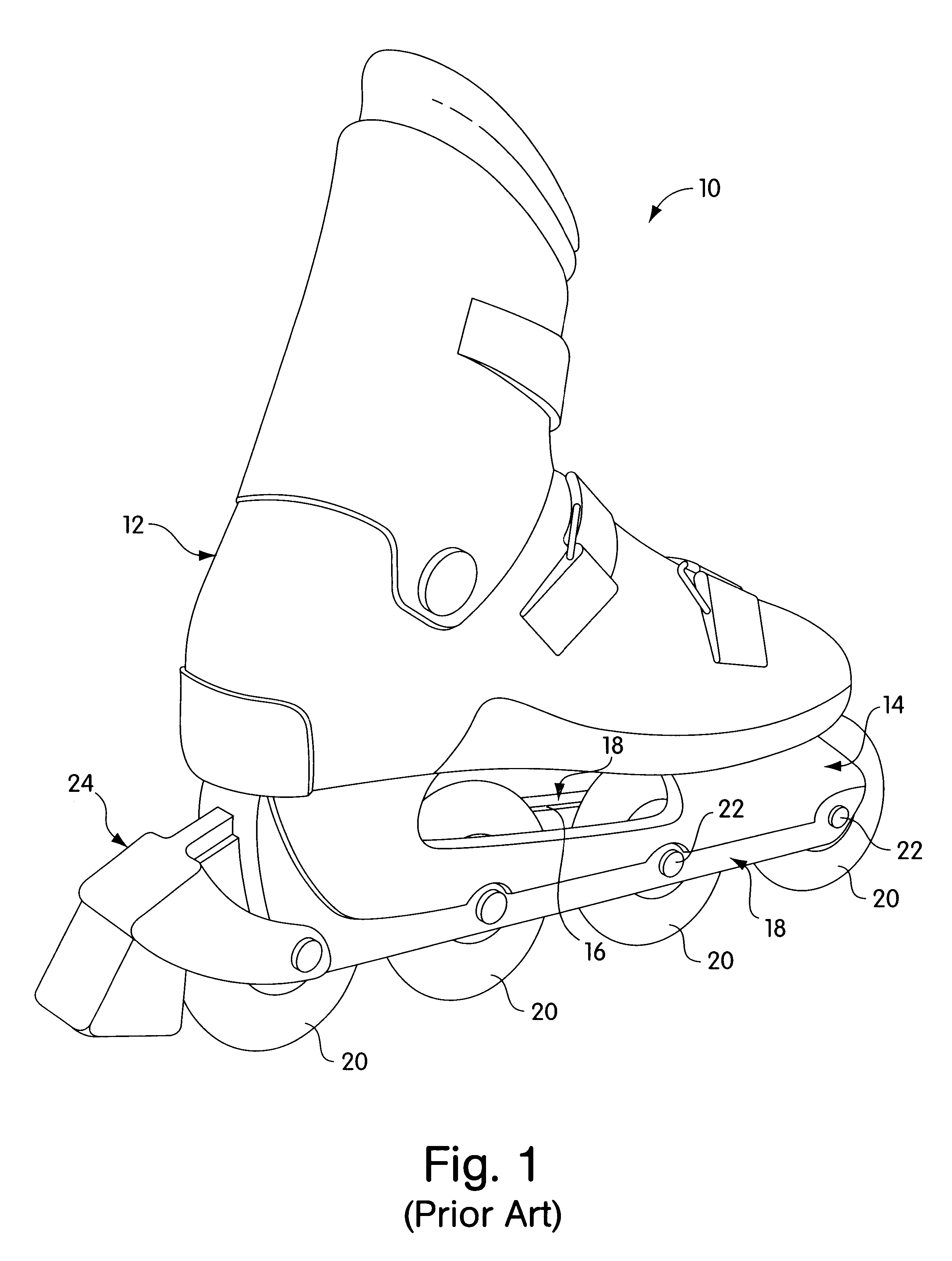 Axle shock absorber