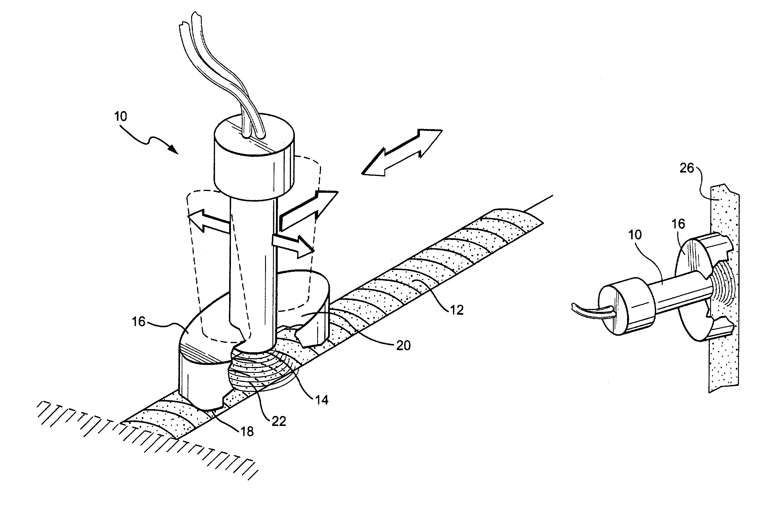 Methods for altering residual stresses using mechanically induced liquid cavitation