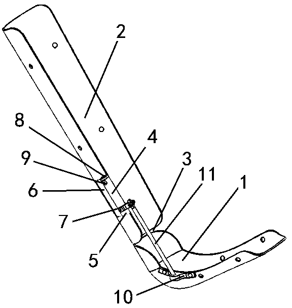 Adjustable foot extorsion joint orthosis device