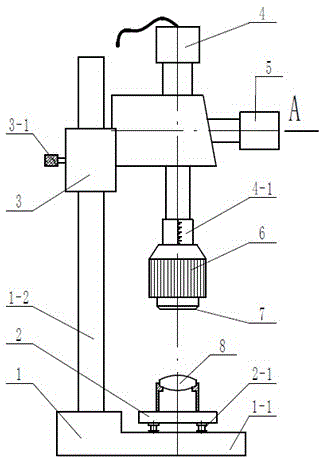 Collimation instrument for lens detection