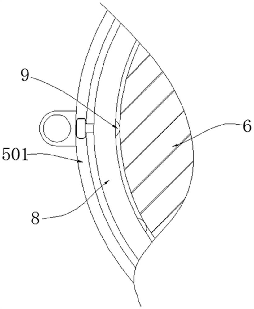 Rotor hole pushing equipment capable of avoiding excessive hole forming for three-phase motor machining