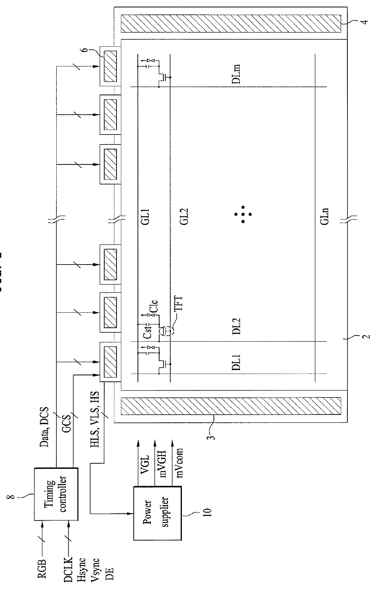 Apparatus and method for driving liquid crystal display device having data driver with temperature detector