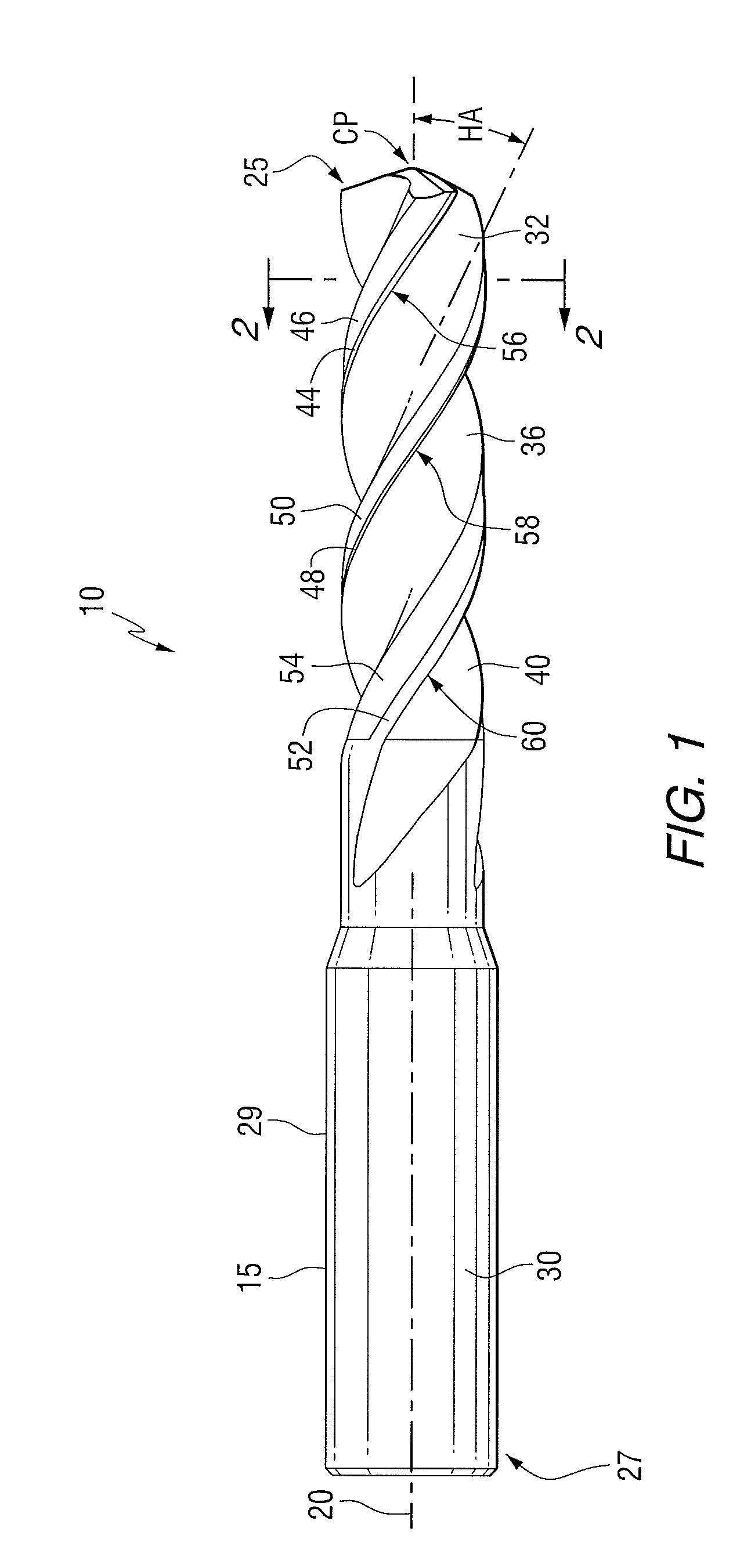 Cutting tool with unequal flute spacing