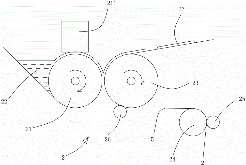 Intermittent transfer coating head and its transfer coating machine capable of precisely positioning the coating length