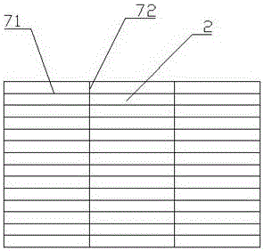 Melting compound process for abrasion-resistant layers of scraper plate conveyor and scraper plate conveyor with abrasion-resistant layers