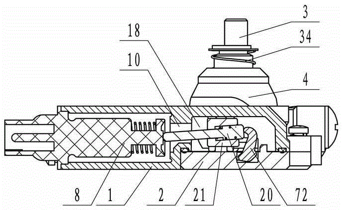 Ultrathin fuel gas plug valve