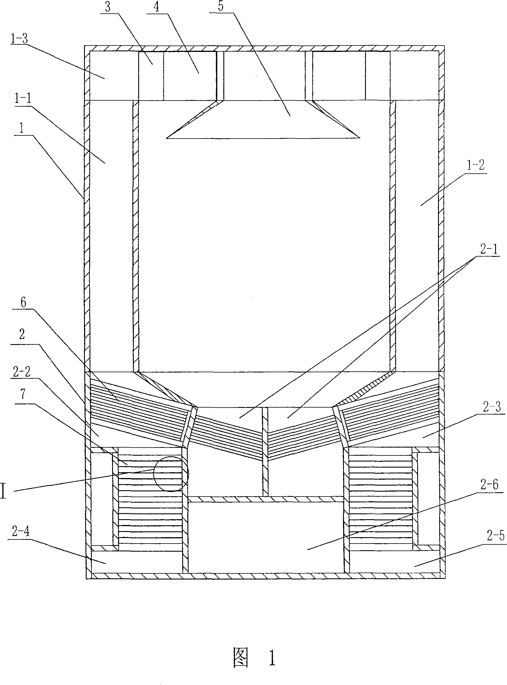 Heat pipe residual heat recovery type drying machine