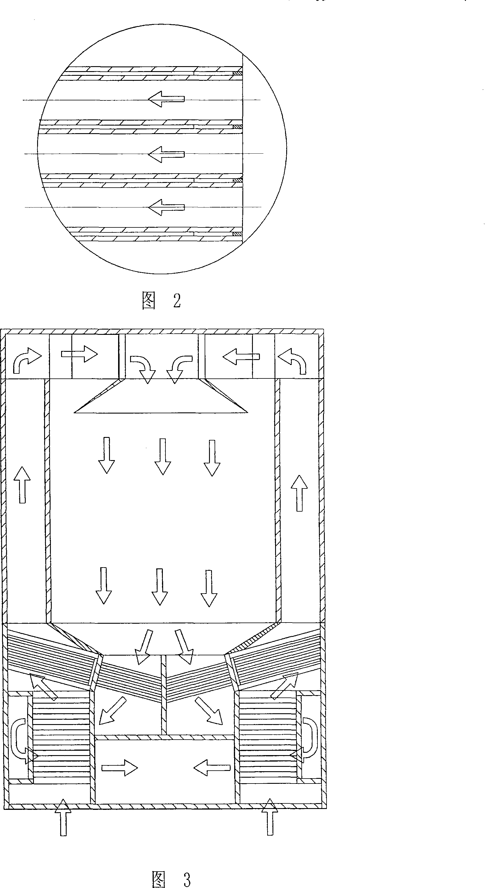 Heat pipe residual heat recovery type drying machine