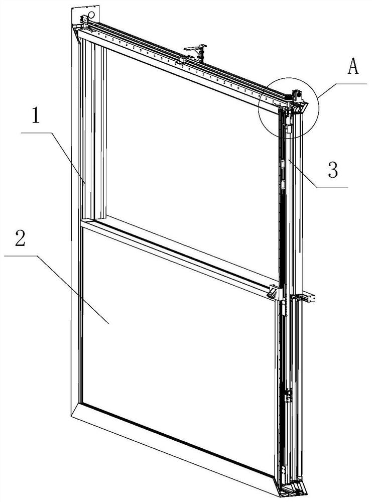 Hybrid power assisting system of lifting window