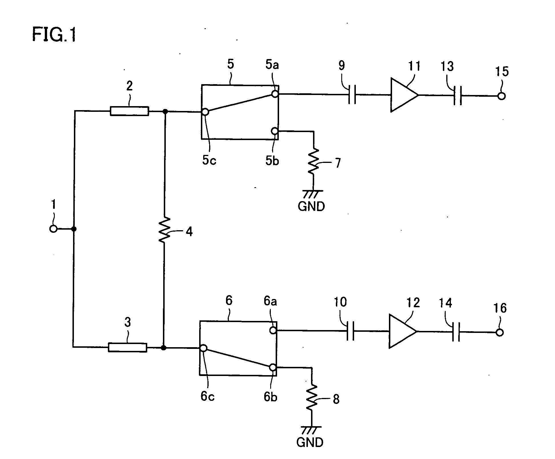 High-frequency distribution circuit for distributing high-frequency signal