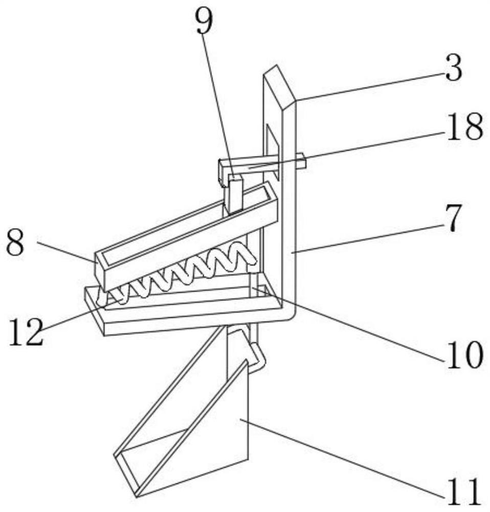 Hand push plow capable of automatically removing mud