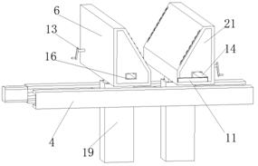 Precise settling device for steel rolling machine maintenance and roller hoisting