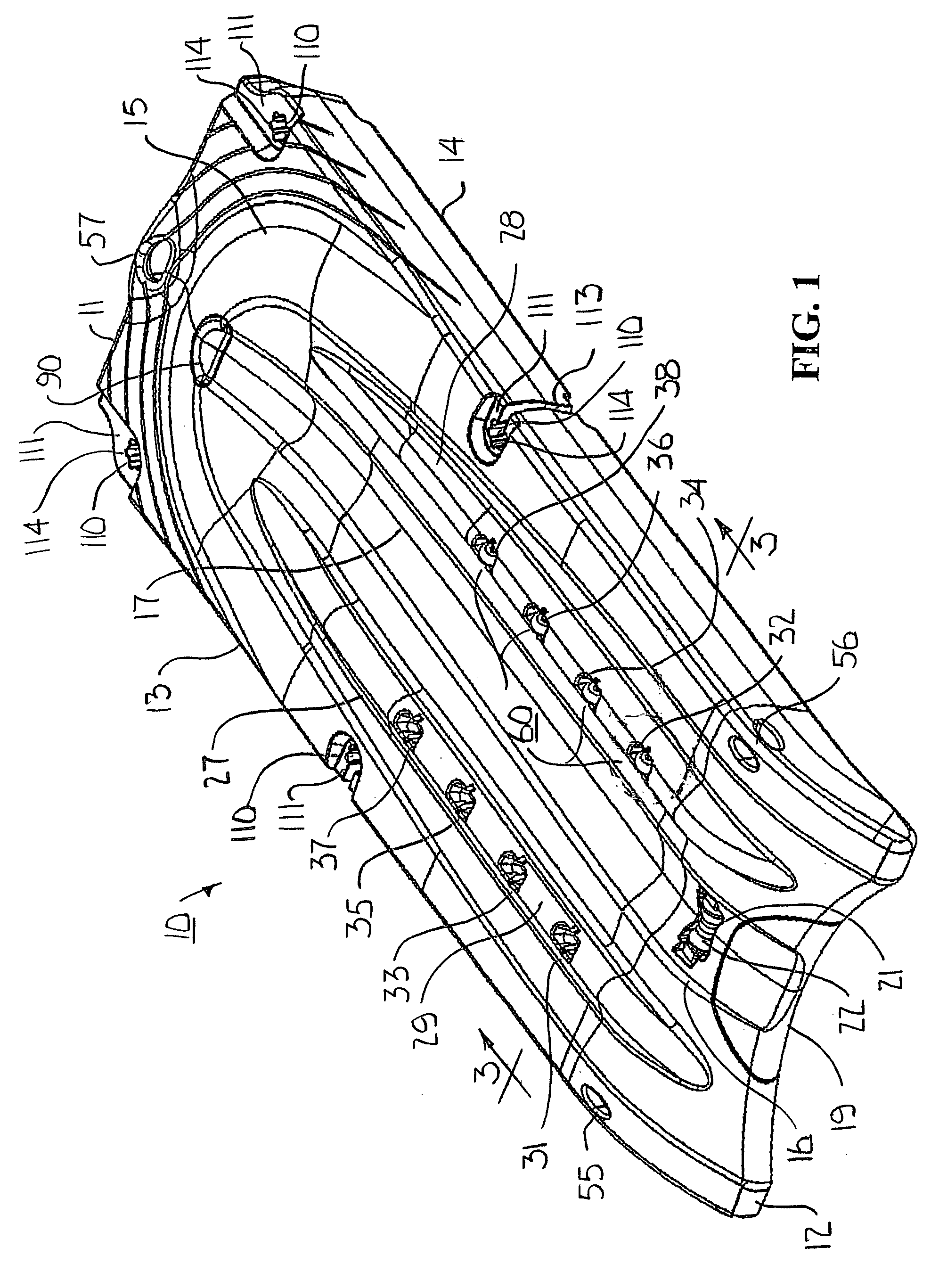 Roller assembly for floating dock