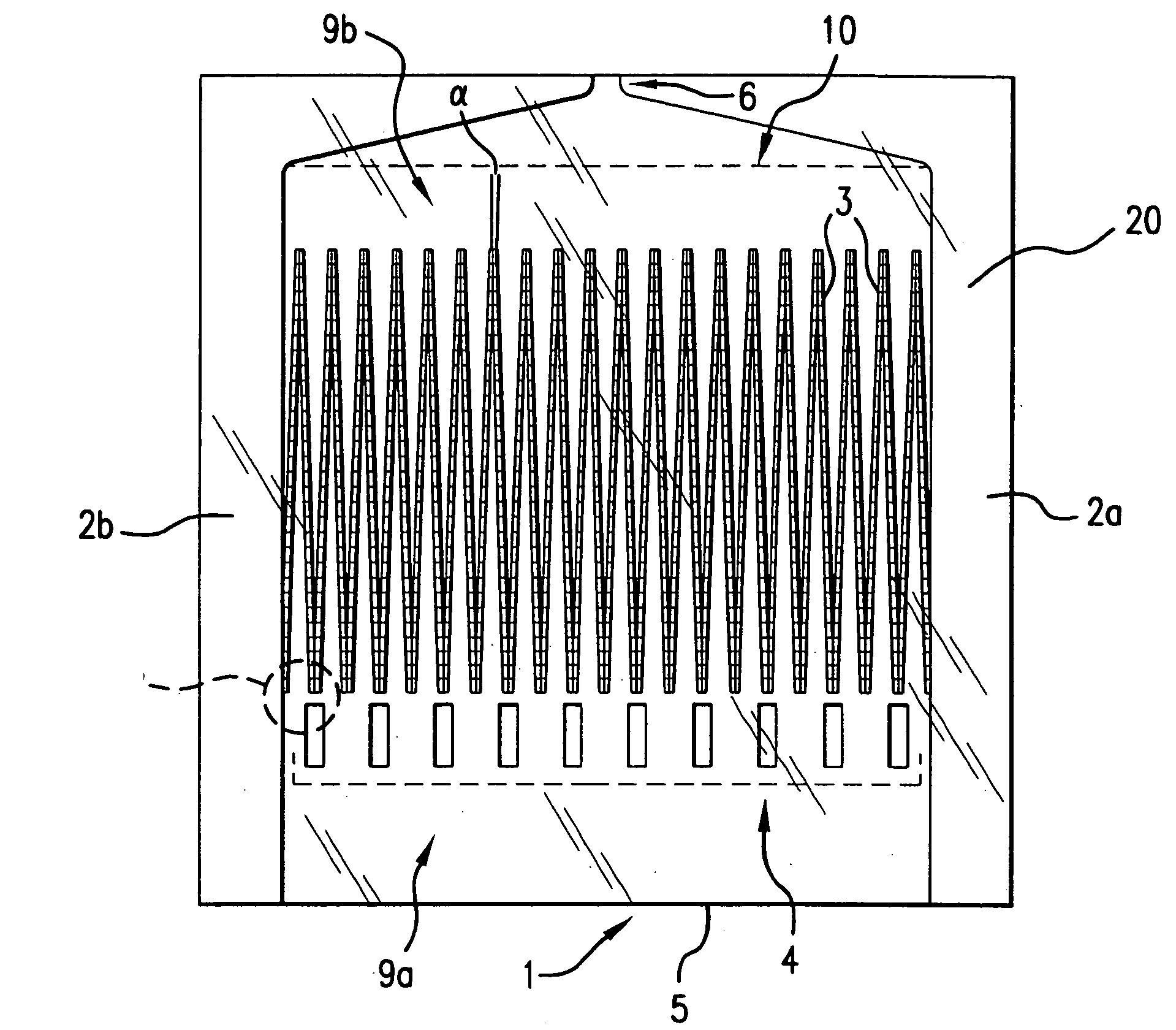 Microstructured filter