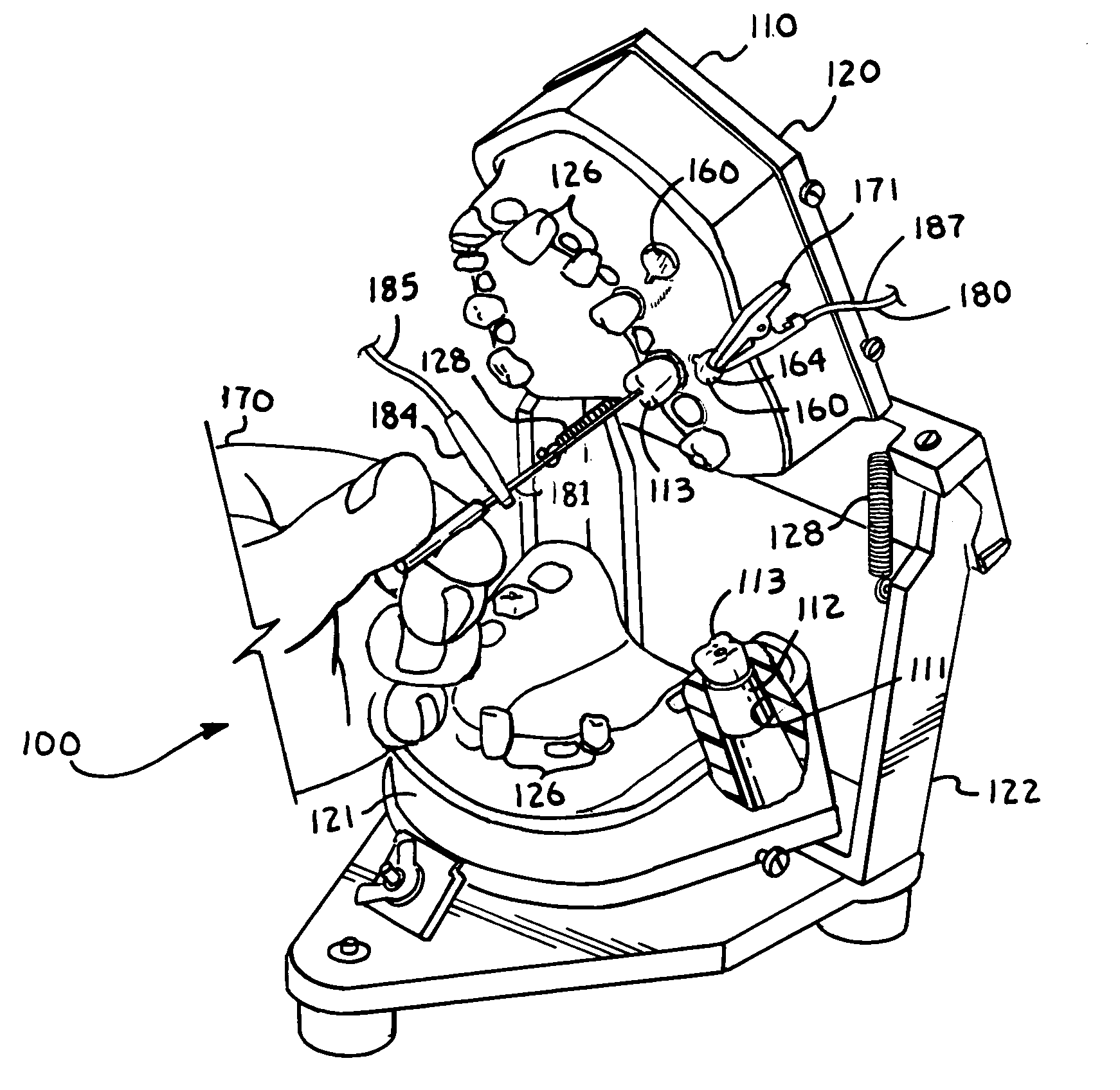 Dental training device