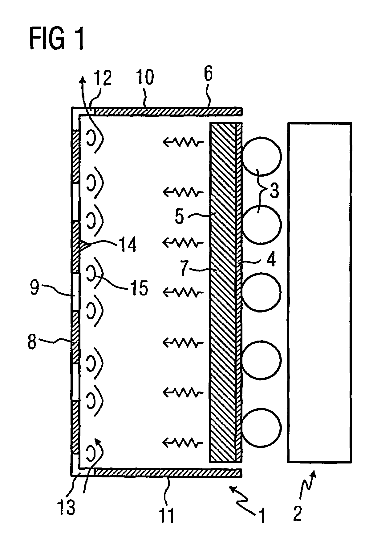 Lighting unit for flat panel display device