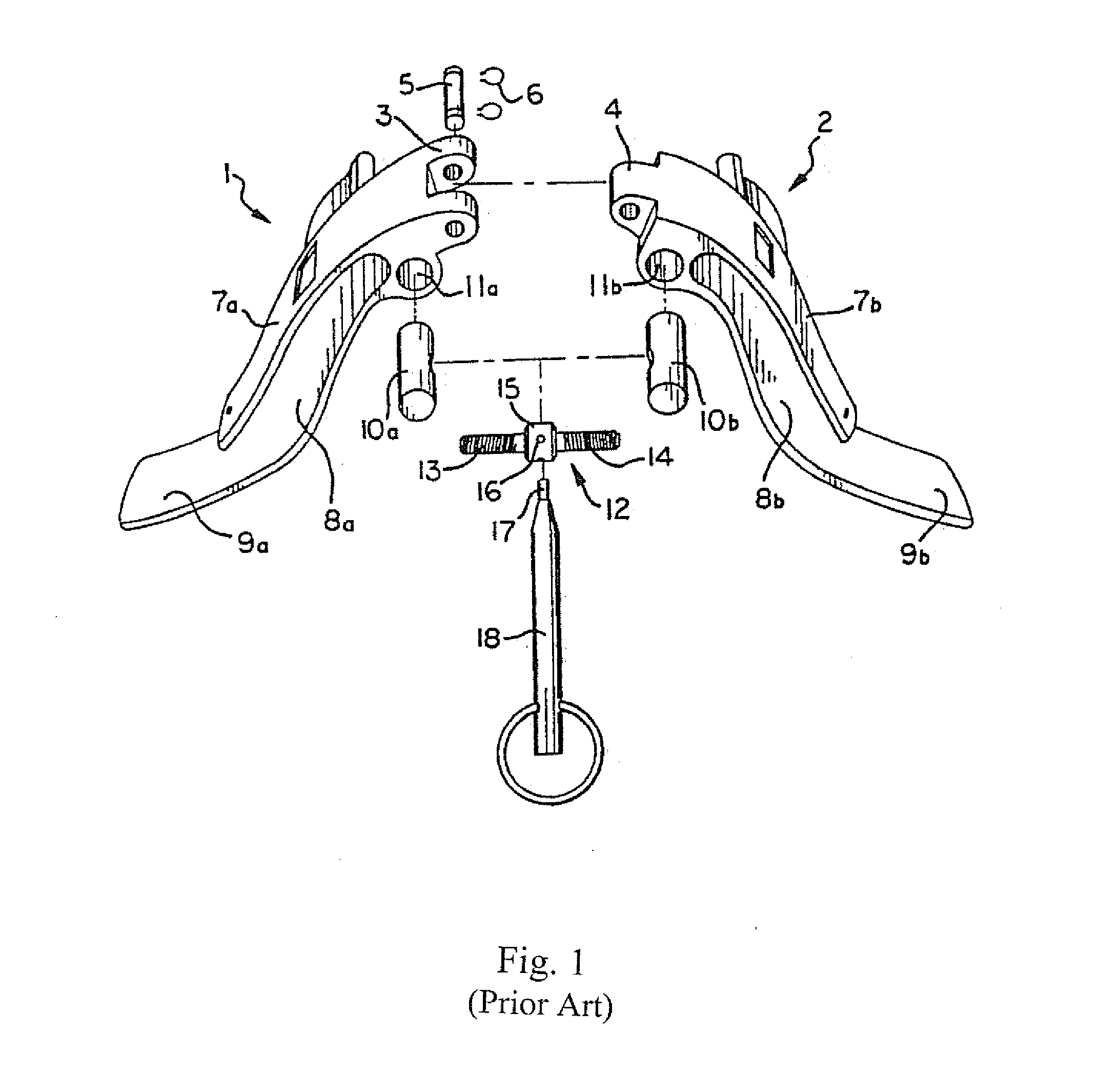 Locking headplate for adjustable saddle tree