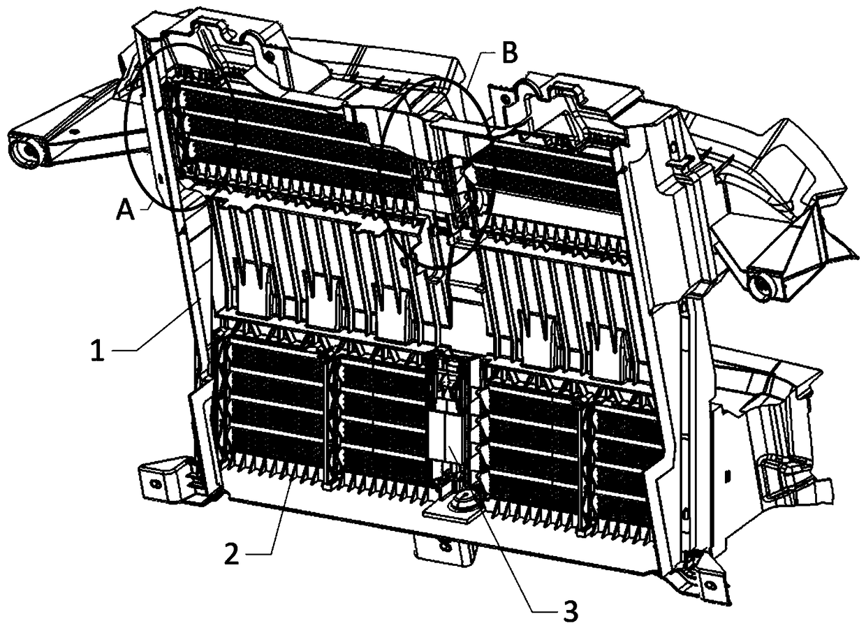 Intake grille assembly and vehicle provided with intake grille assembly