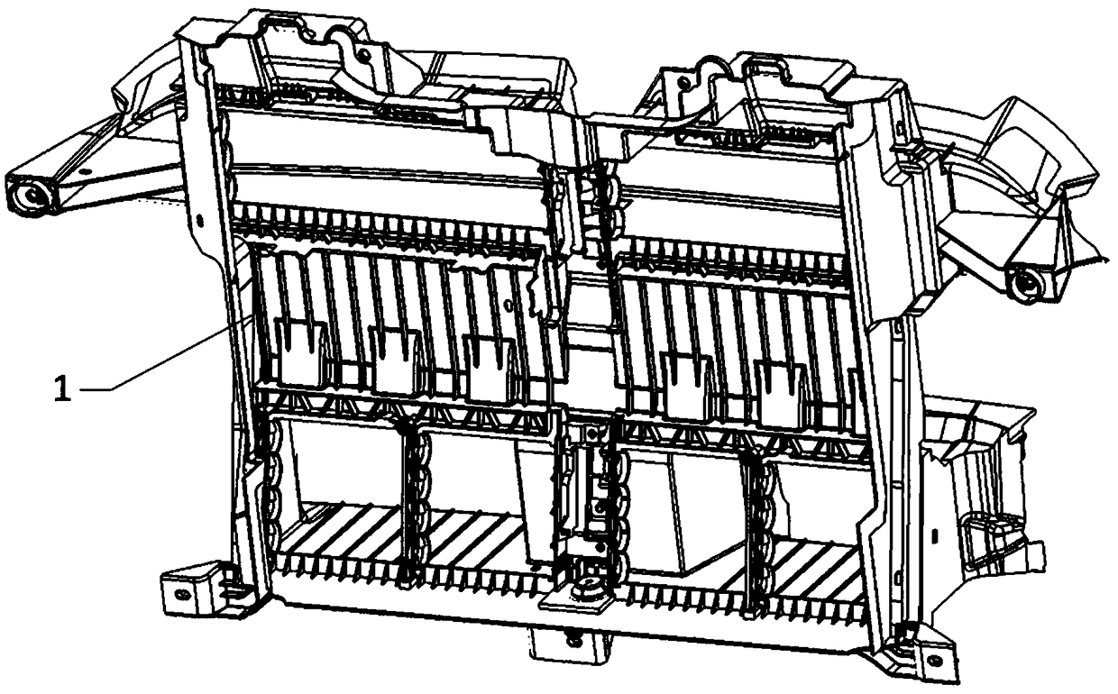 Intake grille assembly and vehicle provided with intake grille assembly