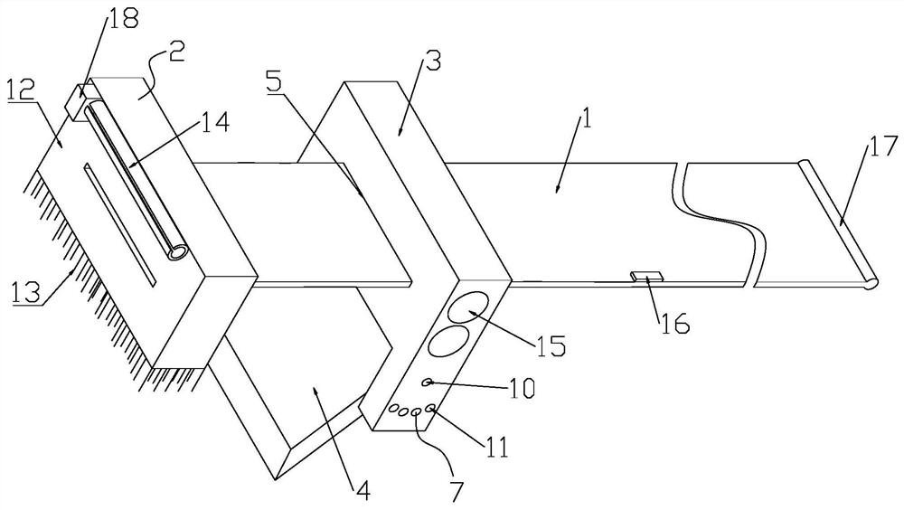 Cutting device and method for promoting flowering and fruiting of larch