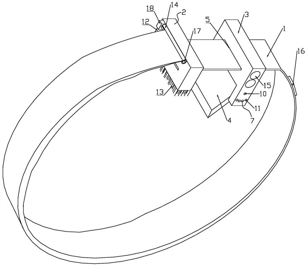 Cutting device and method for promoting flowering and fruiting of larch